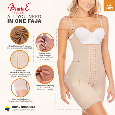 Post OP & Postpartum Butt Lifter with Shoulder Pads - Ref MRE 9182